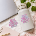 Hot Girls Rescue Cats 3" Glitter Sticker